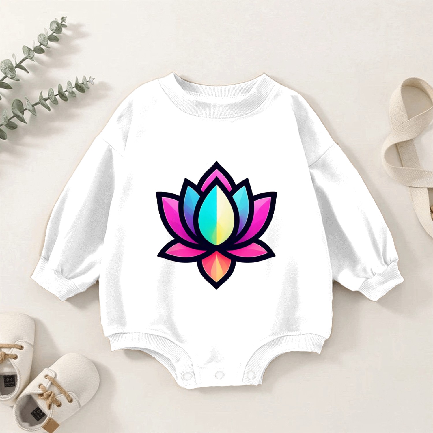 Enjoy your yoga Baby Romper Sweatshirts