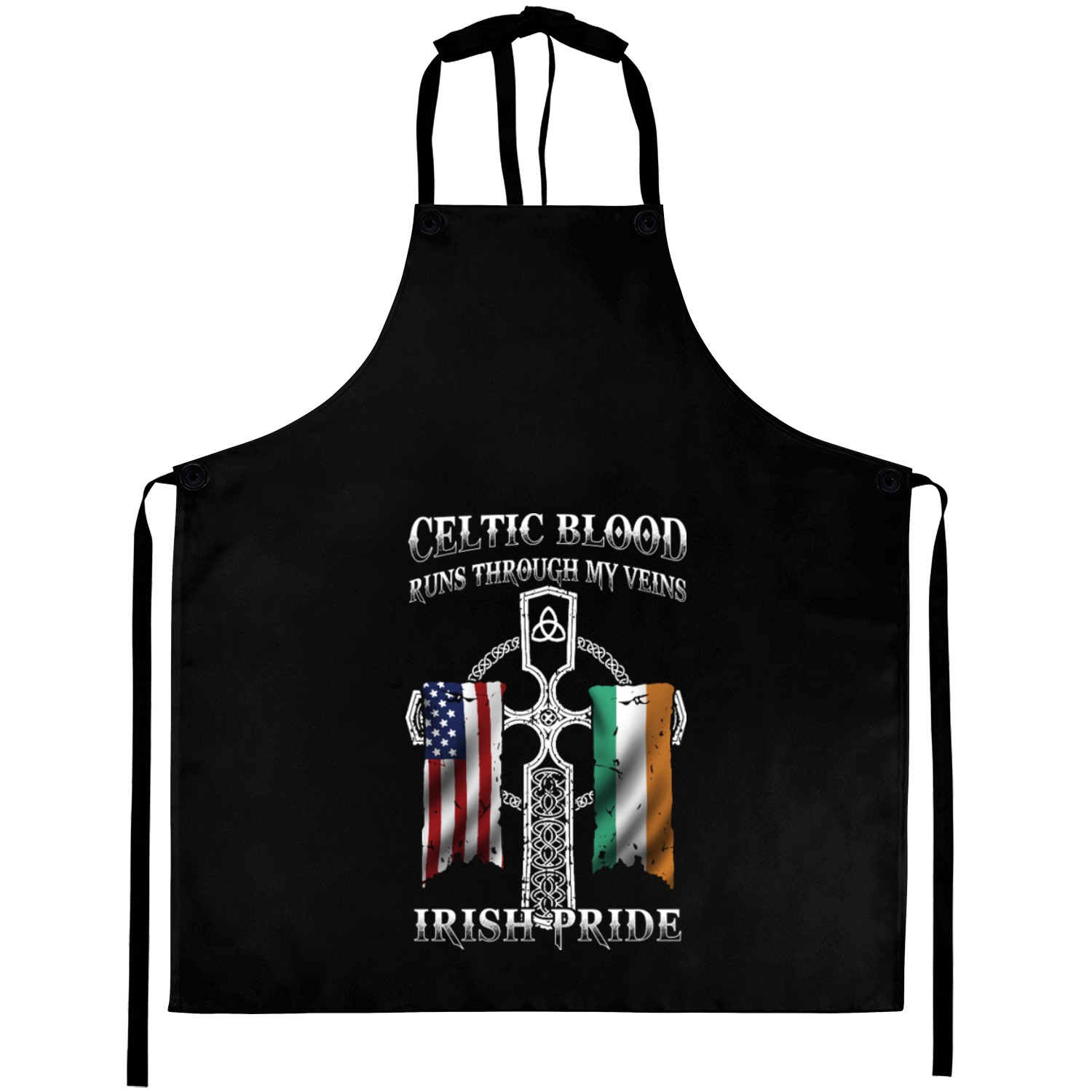 Irish Blood St. Patrick's Day Aprons