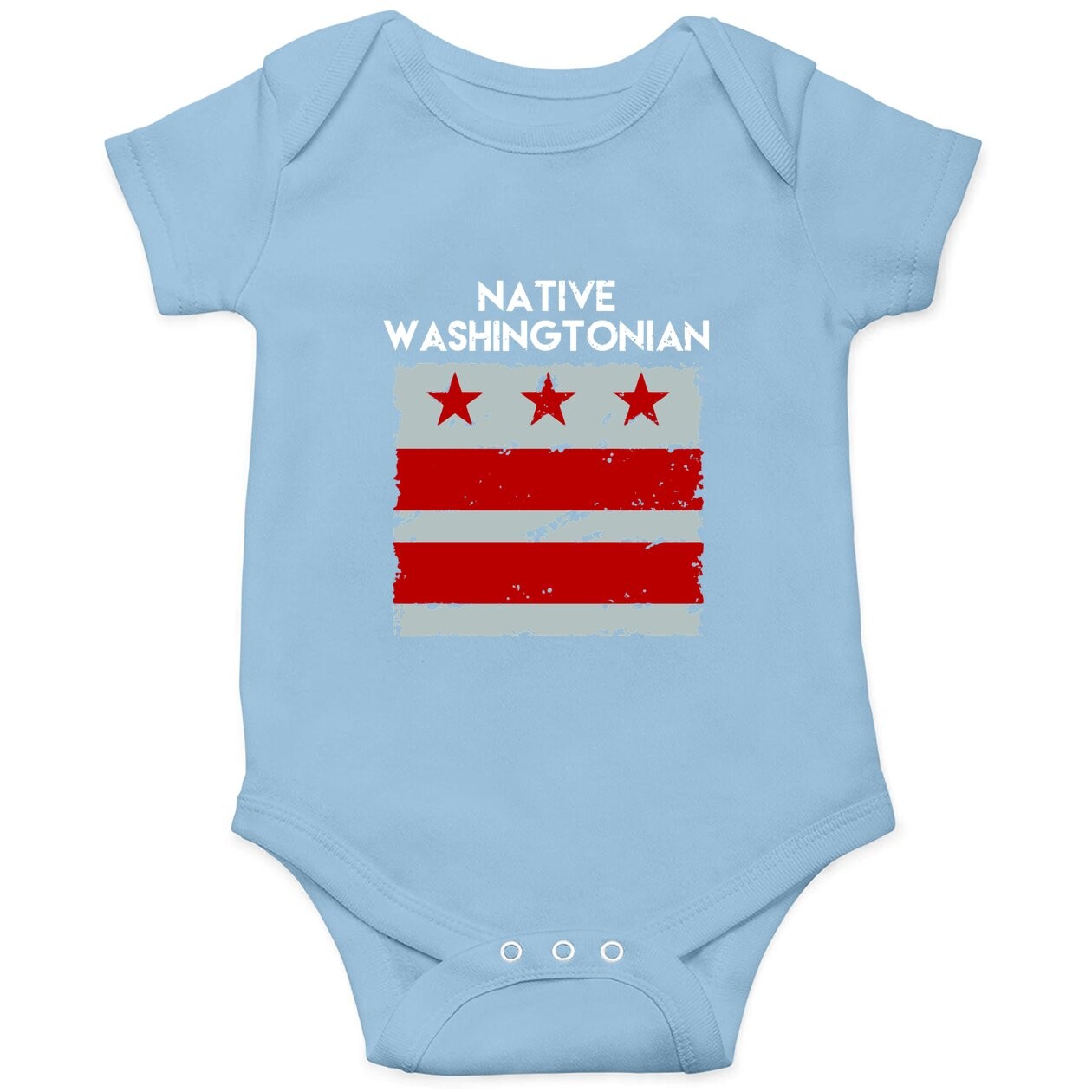 Vintage Hometown Washington D.c Baby Bodysuit