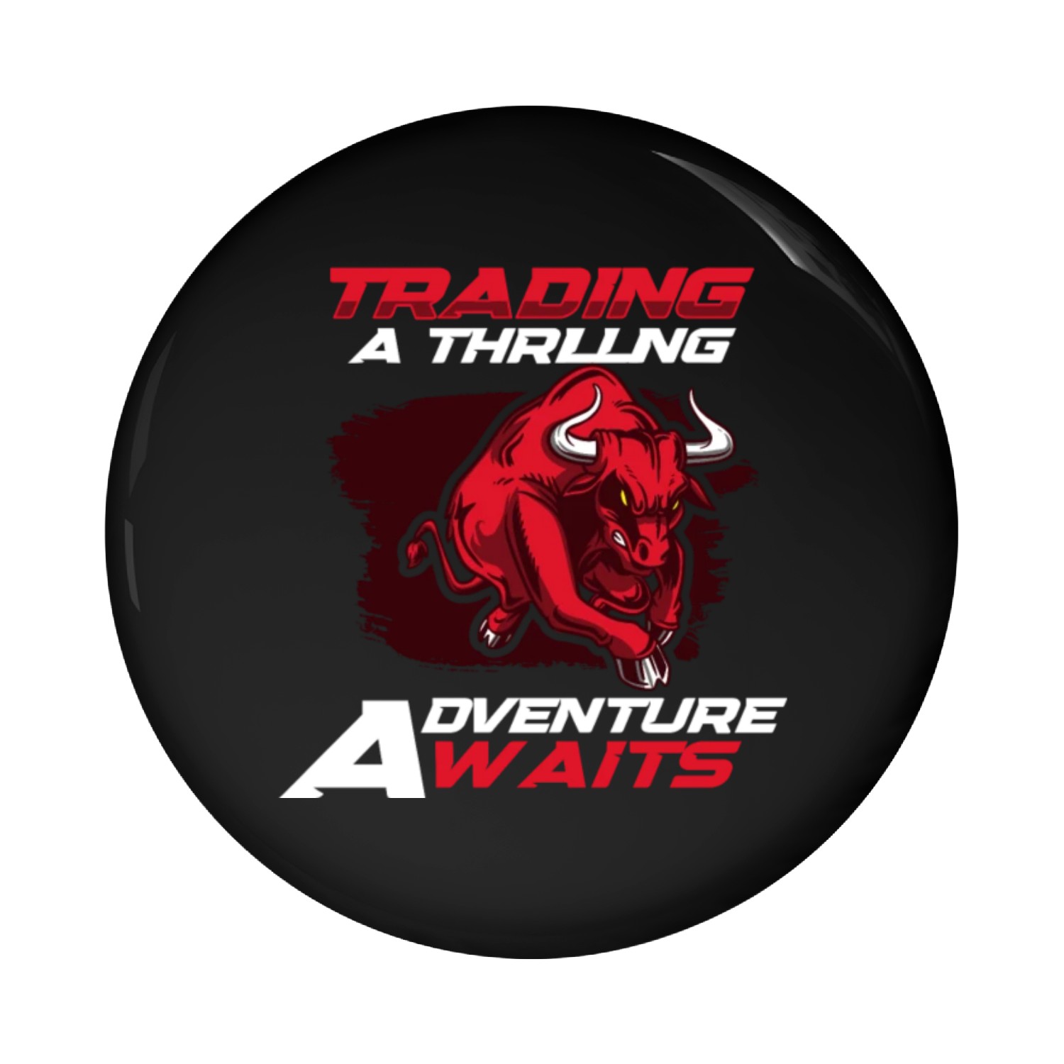 Stock Market trader Forex Trader Investor Trading Pin Buttons