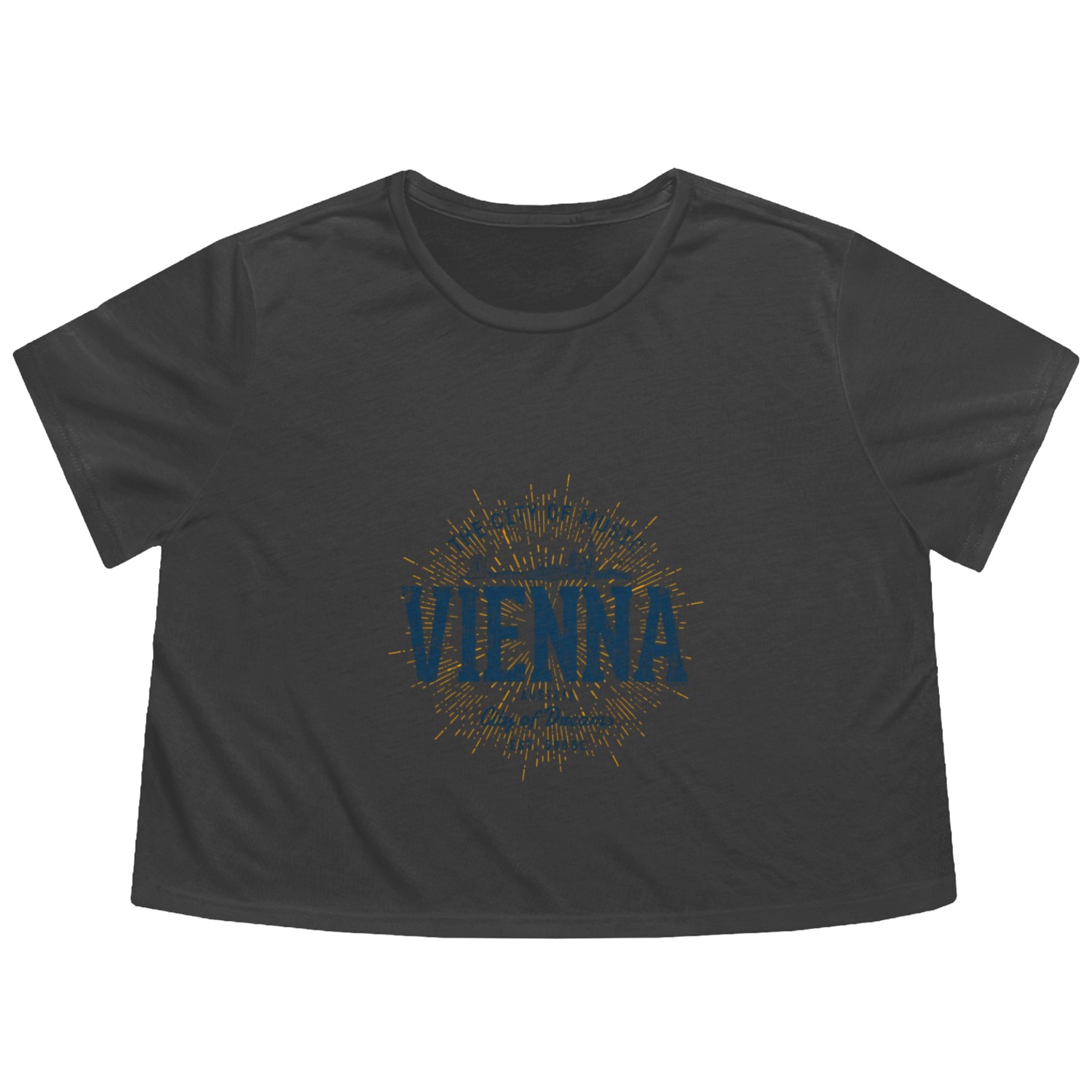 Vienna Austria Style Vienna Flowy Cropped Tees