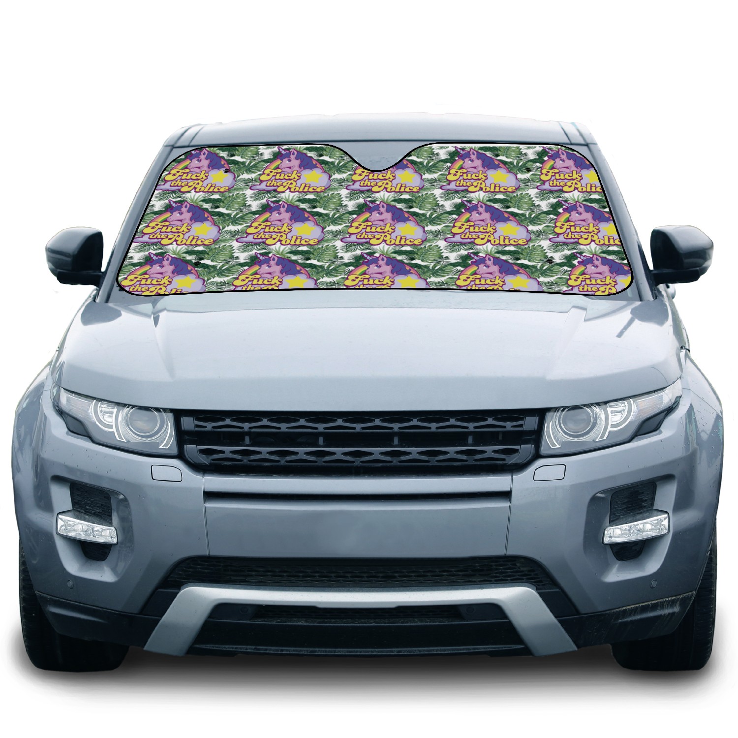 FUCK THE POLICE Car Sun Shades