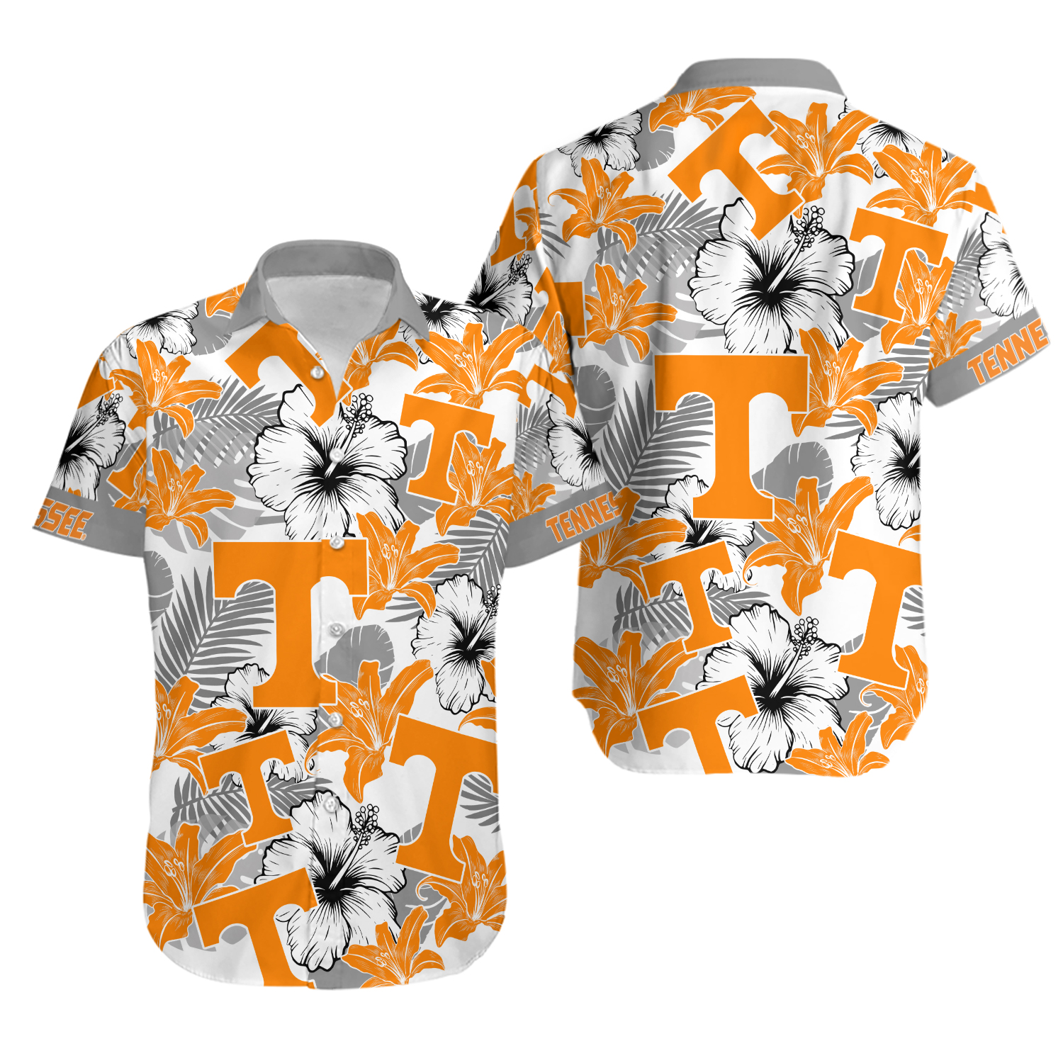 Tennessee Volunteers Hawaiian Shirt Summer Button Up Shirt For Men