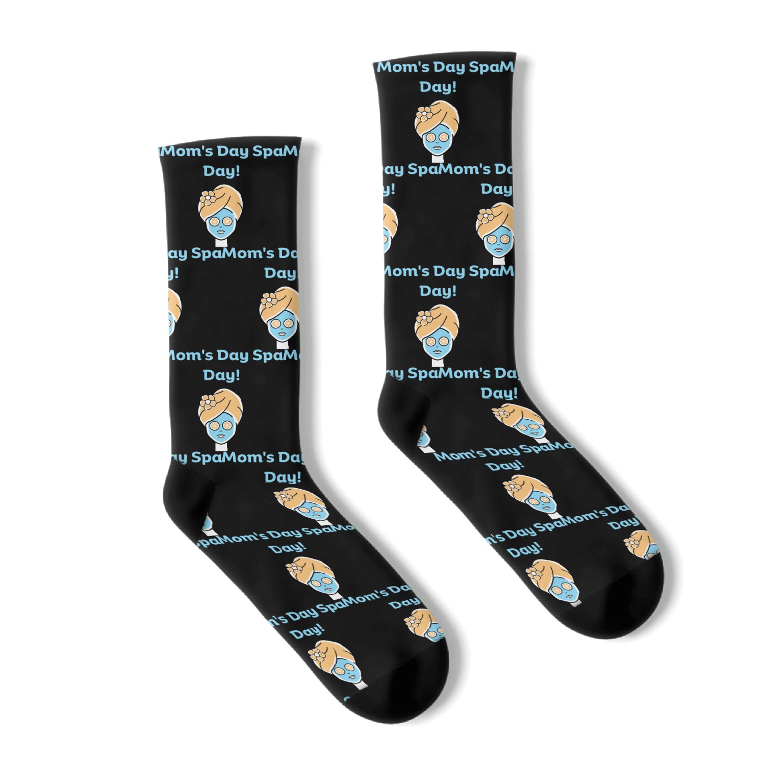 Moms Day Spa Day Socks