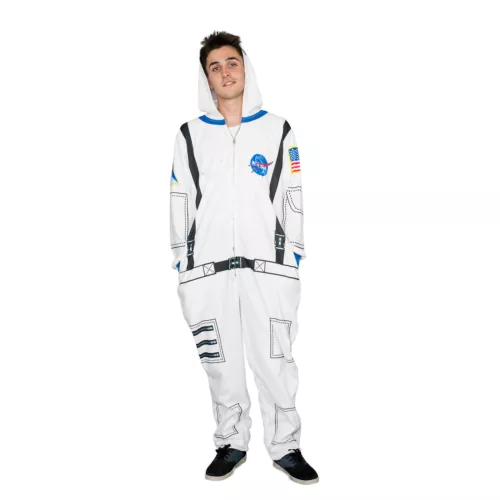 NASA Program Astronaut Hooded Jumpsuit | Adult Jumpsuit | Adult Onesie