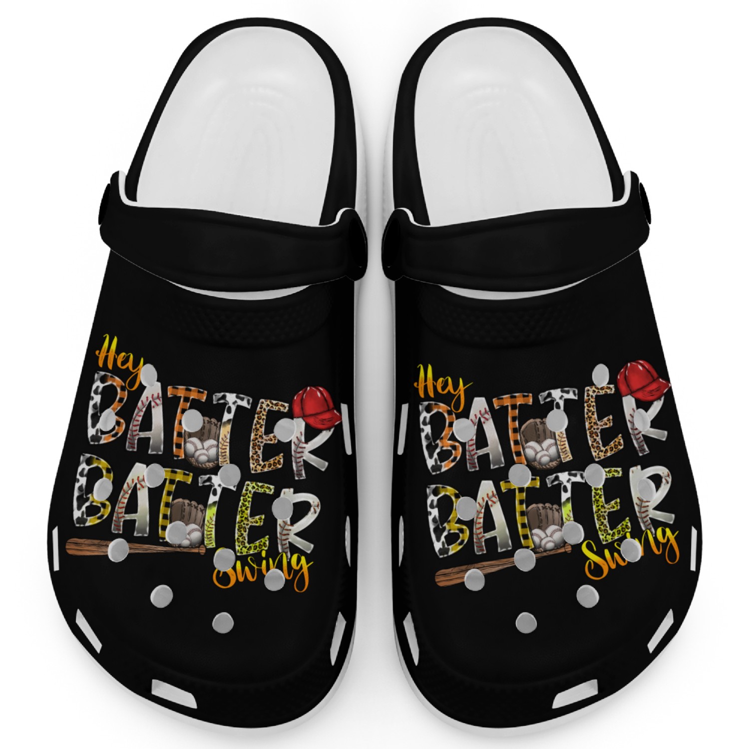 Hey Batter Batter Swing Clogs