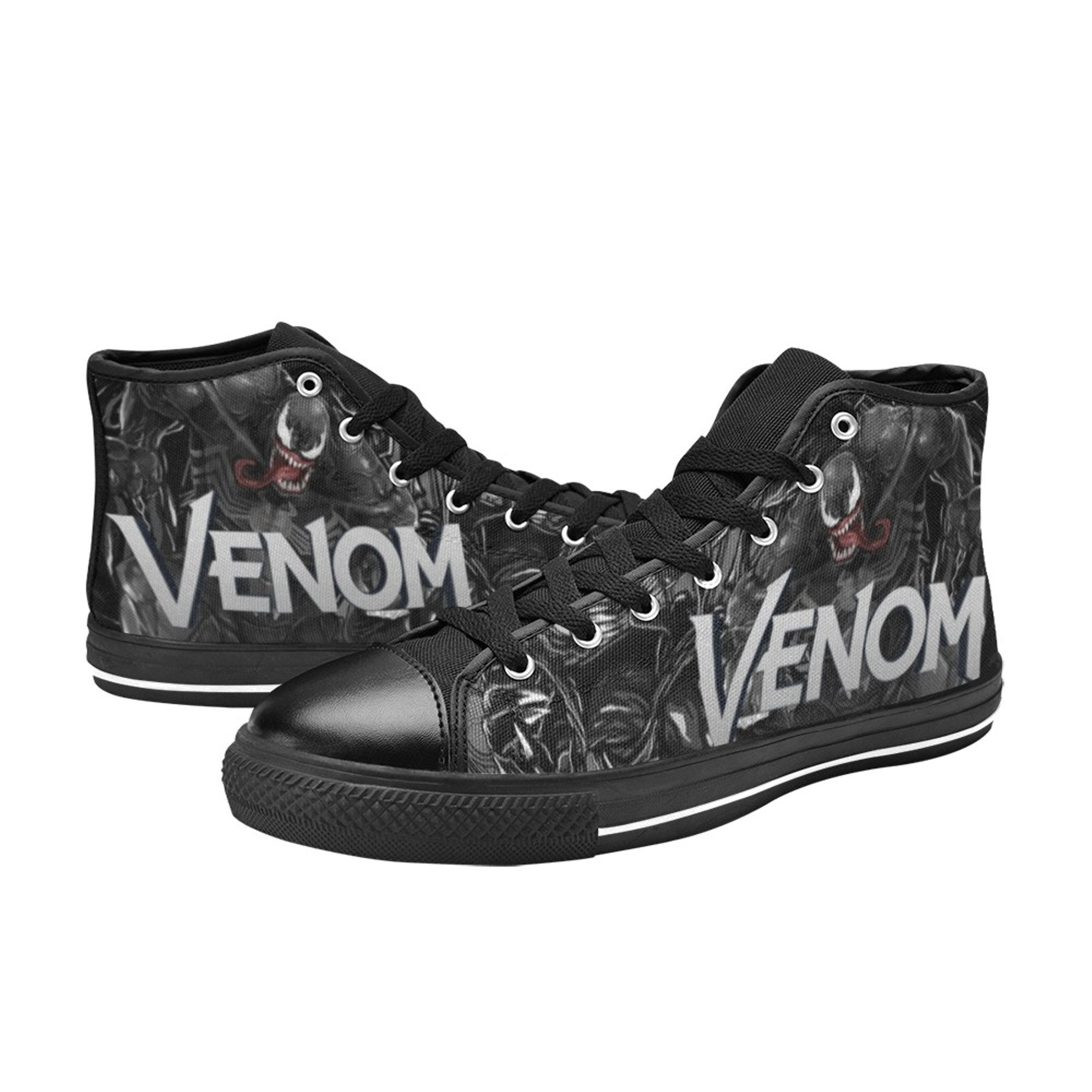 Venom Canvas Shoes, Venom High Top Sneakers
