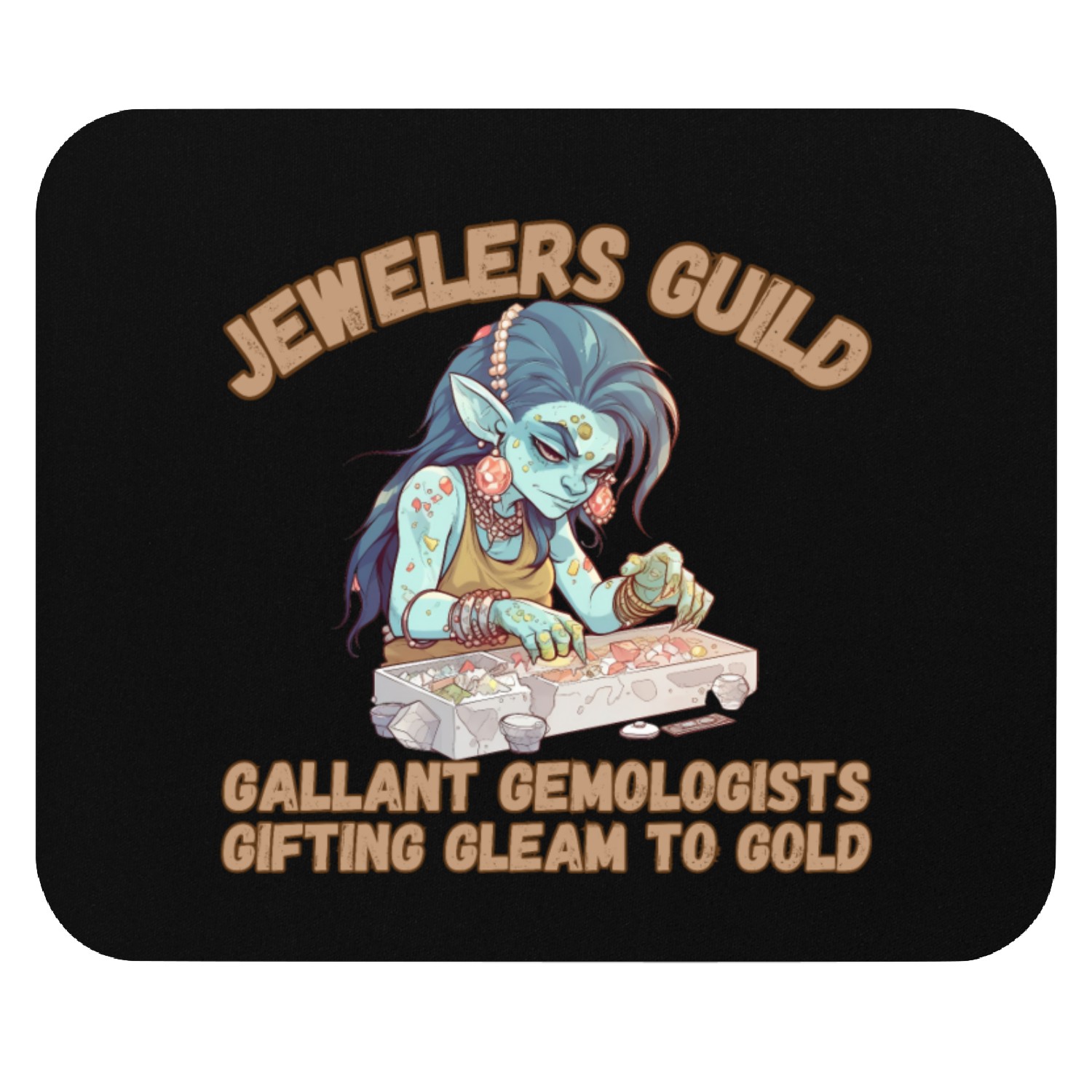 Jewelers Guild, Gallant Gemologist Mouse Pads