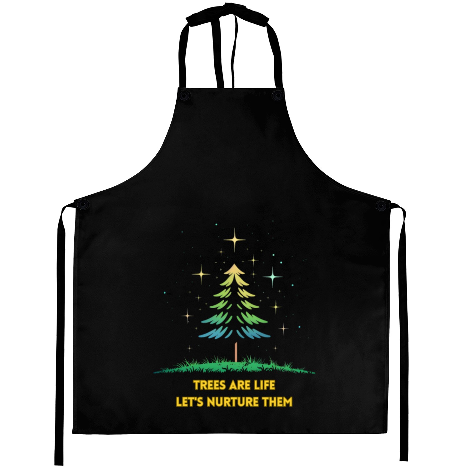 Trees are life: Let's nurture them Aprons