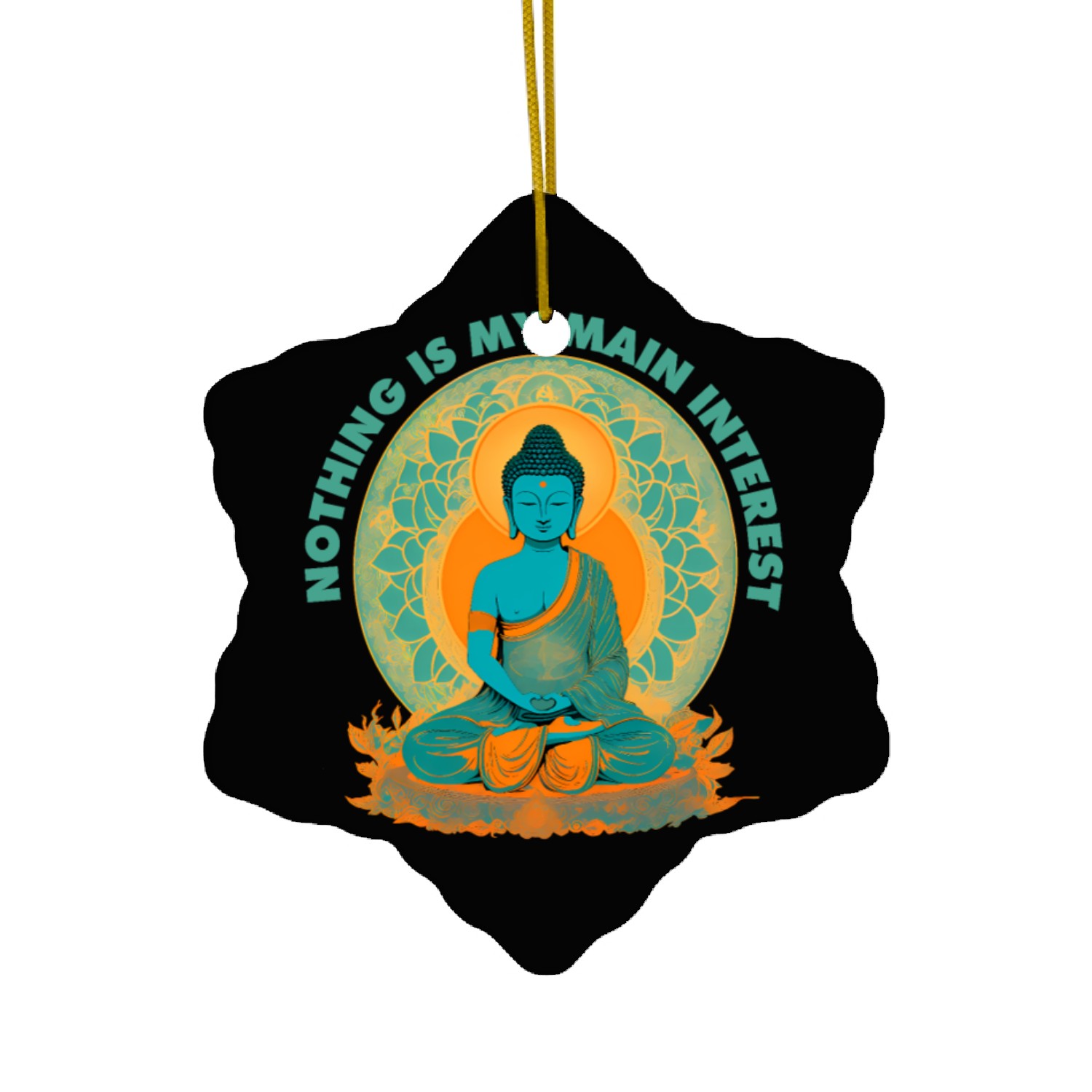 Mindfulness Meditation Ceramic Ornaments