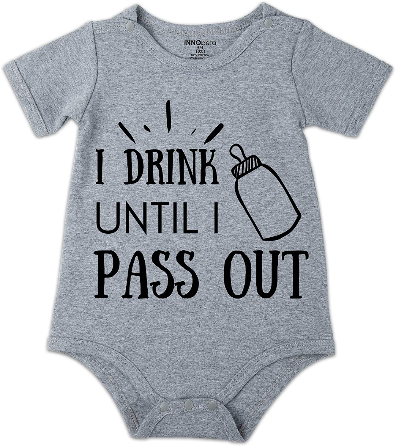 I Drink Until I Pass Out Baby Bodysuit