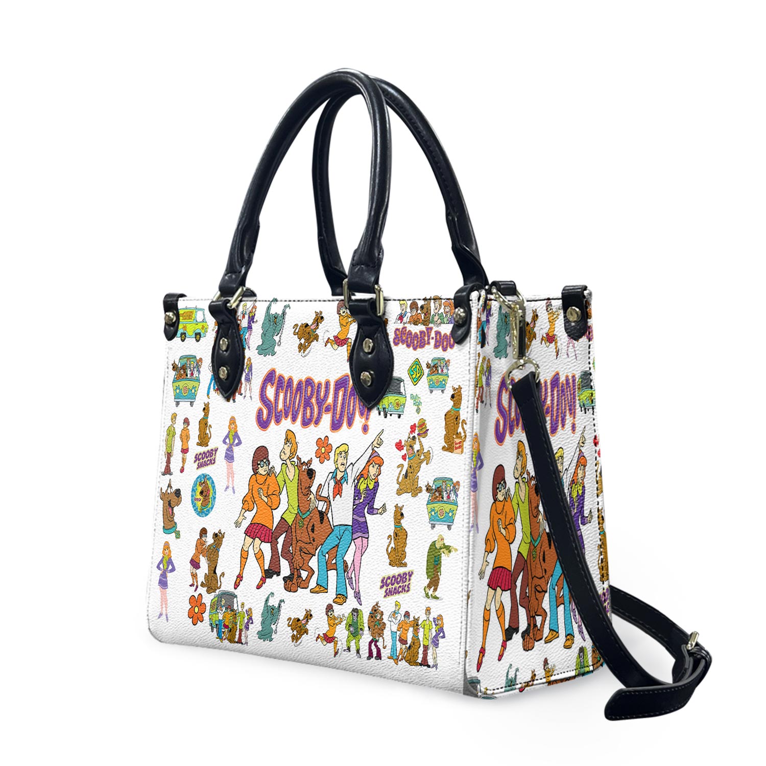Scooby-Doo Leather Handbag, Cute Cartoon Women's Shoulder Bag, Fan Gift Idea