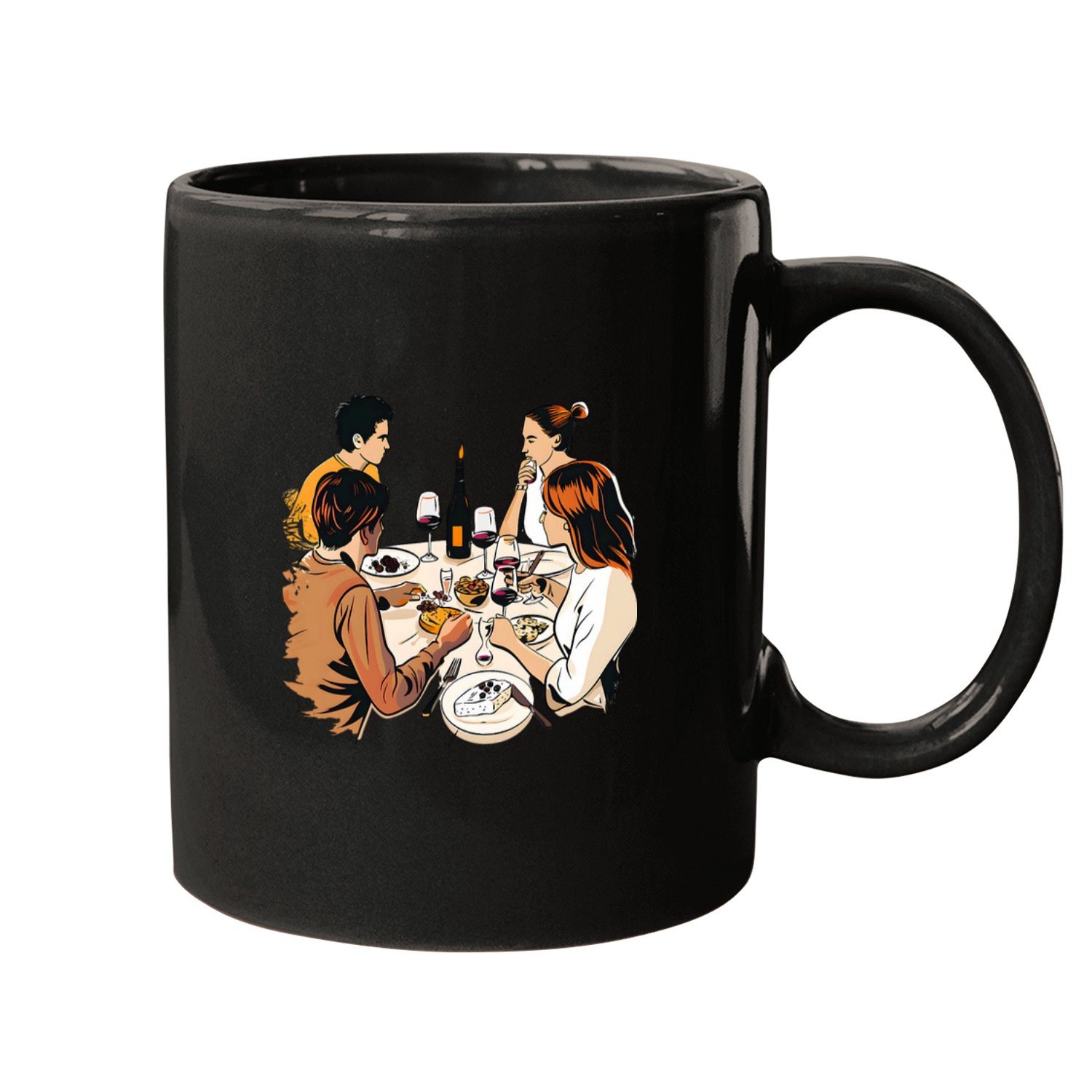 Wines Fun Fashionable Wines Dine Design for Gourmet Devos Mugs