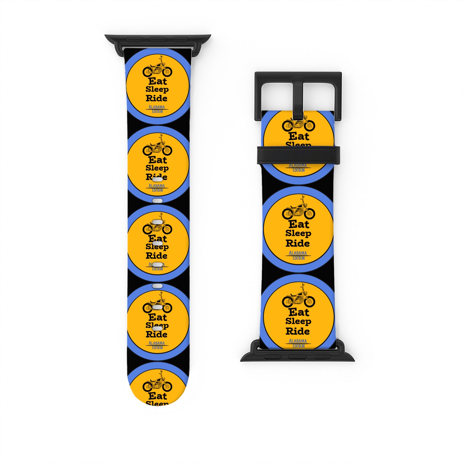 Eat. Sleep. Ride. Albm Edition Albm Biking Watch Bands For Apple Watch