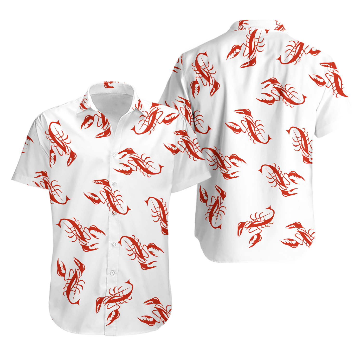 Lobster Kramer Seinfeld Hawaiian Shirt