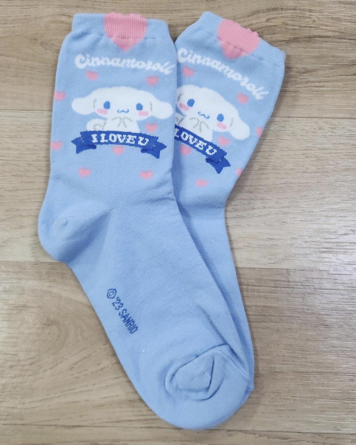 Cinnamoroll "I Love You" Japanese Socks!