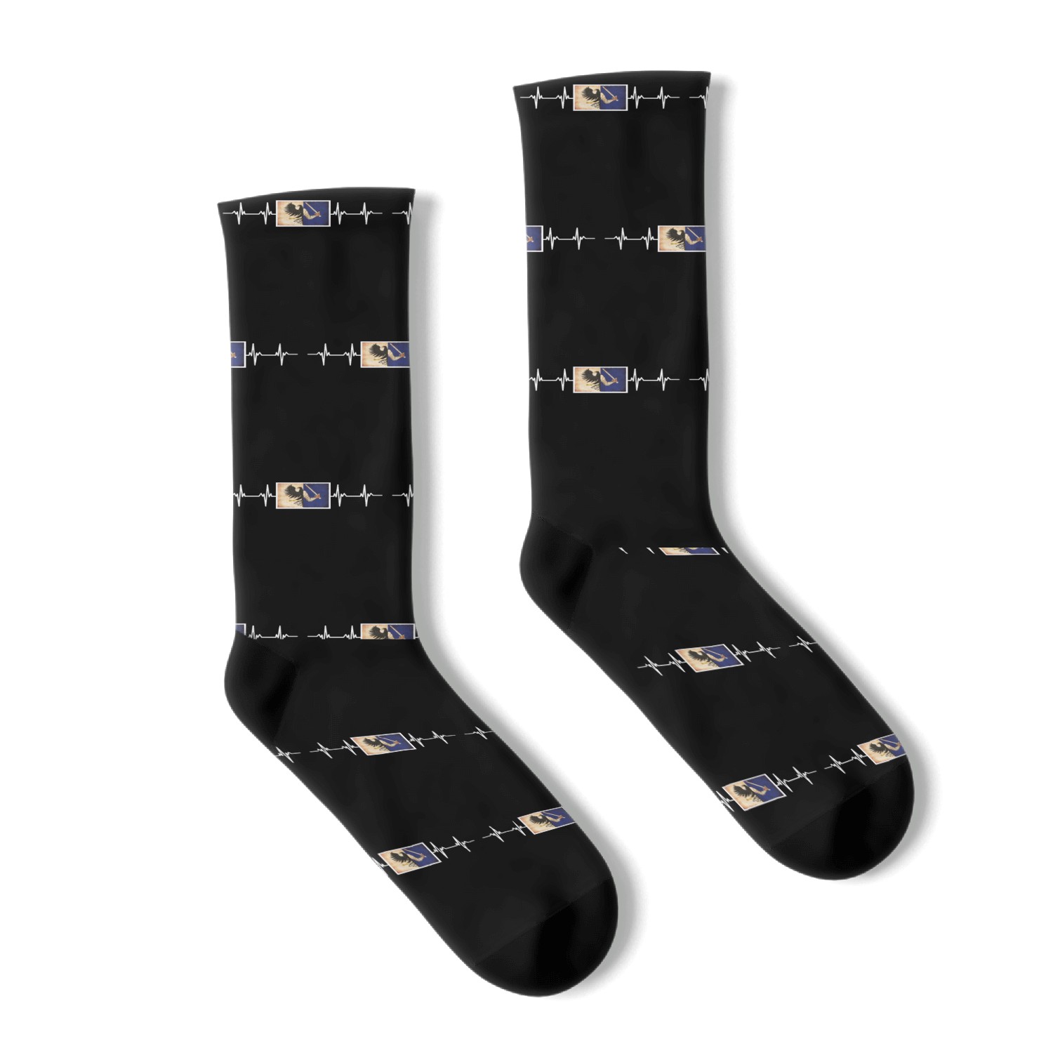 Irish Ireland Connacht Flag Socks