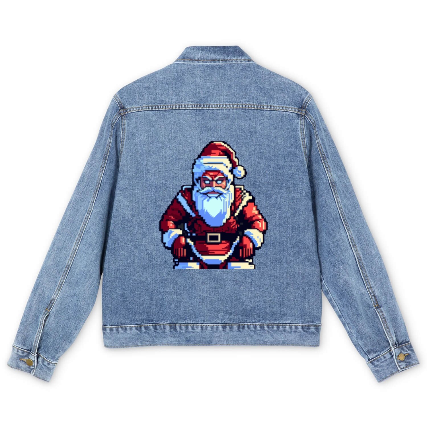 Sad Santa Men's Denim Jackets