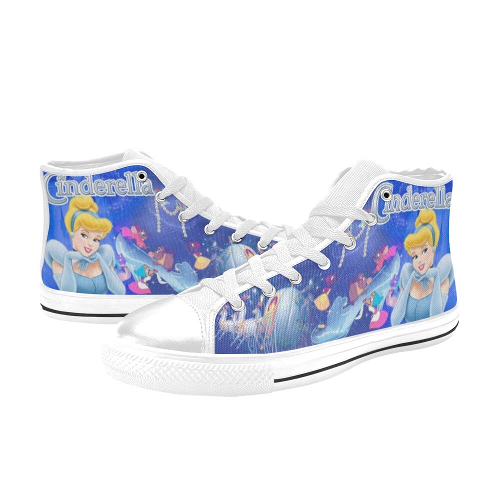 Cinde High Top Canvas Shoes, Cinde High Top Sneakers
