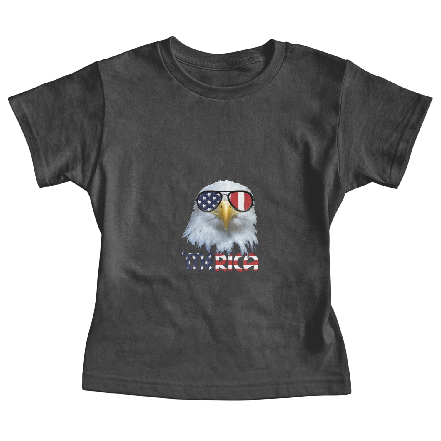 American Eagle 4th July US Merica Election Gift Baby Tees