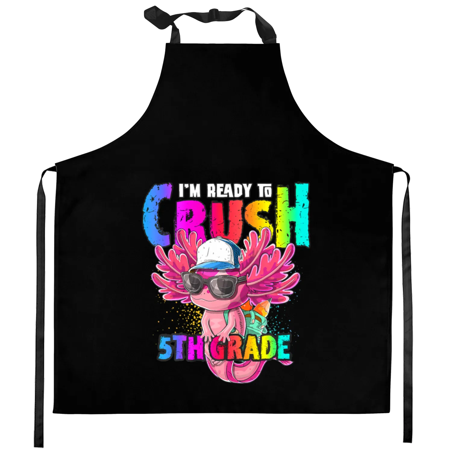I'm Ready To Crush 3rd Grade Unicorn Back To Schoo Kitchen Aprons