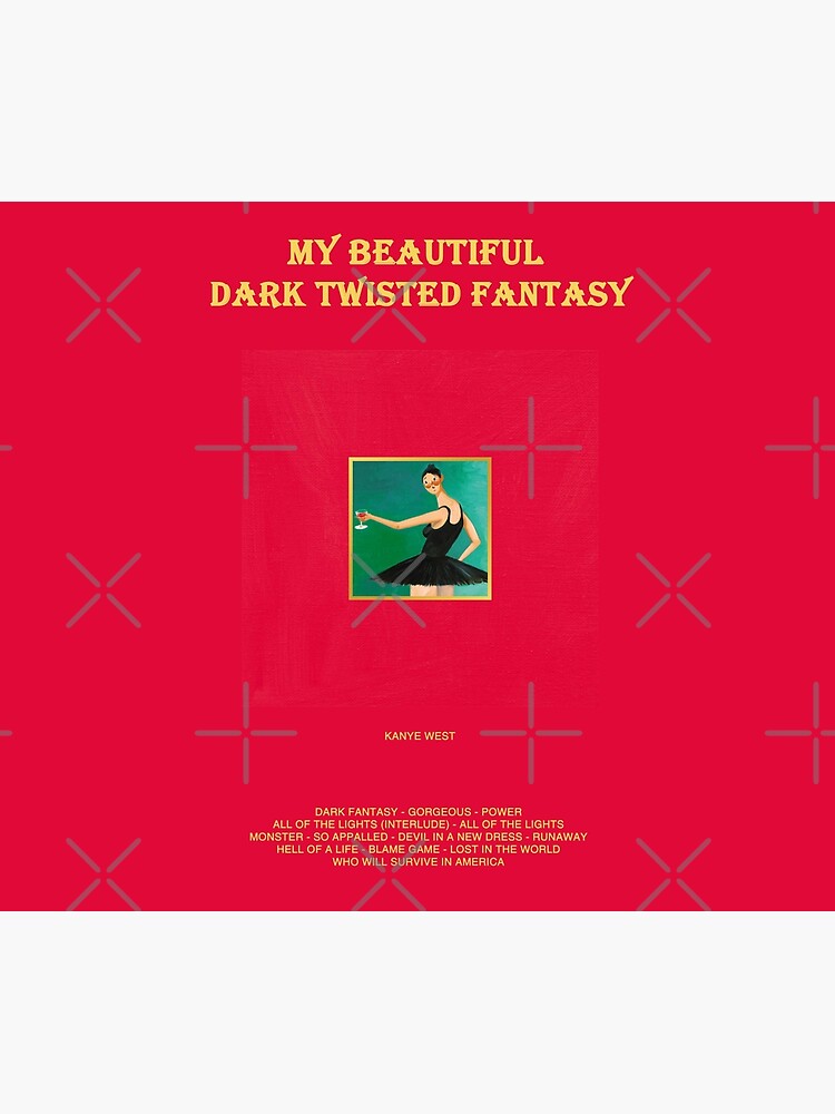 My Beautiful Dark Twisted Fantasy Tapestry