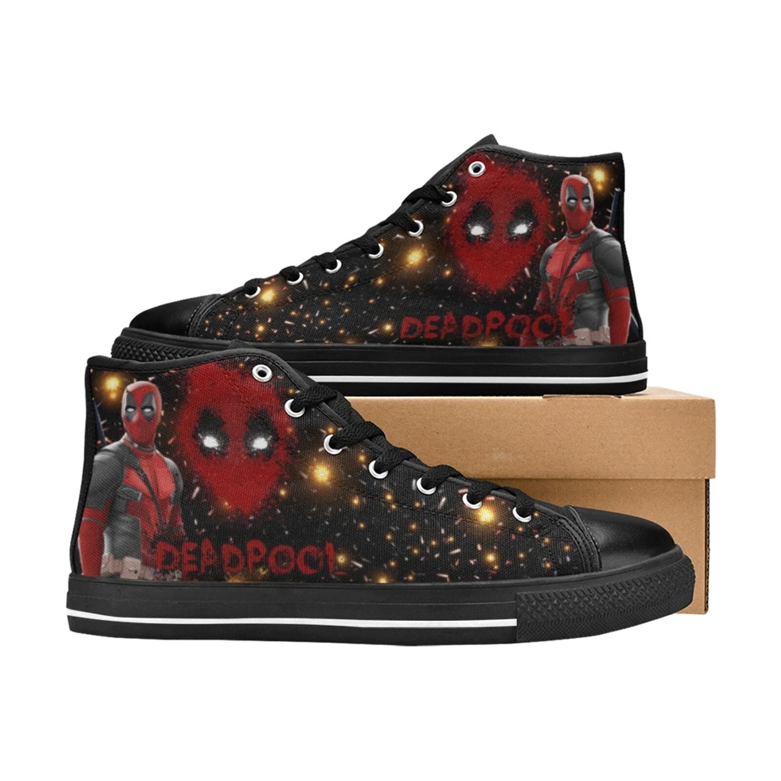 Deadpool High Top Shoes Sneakers