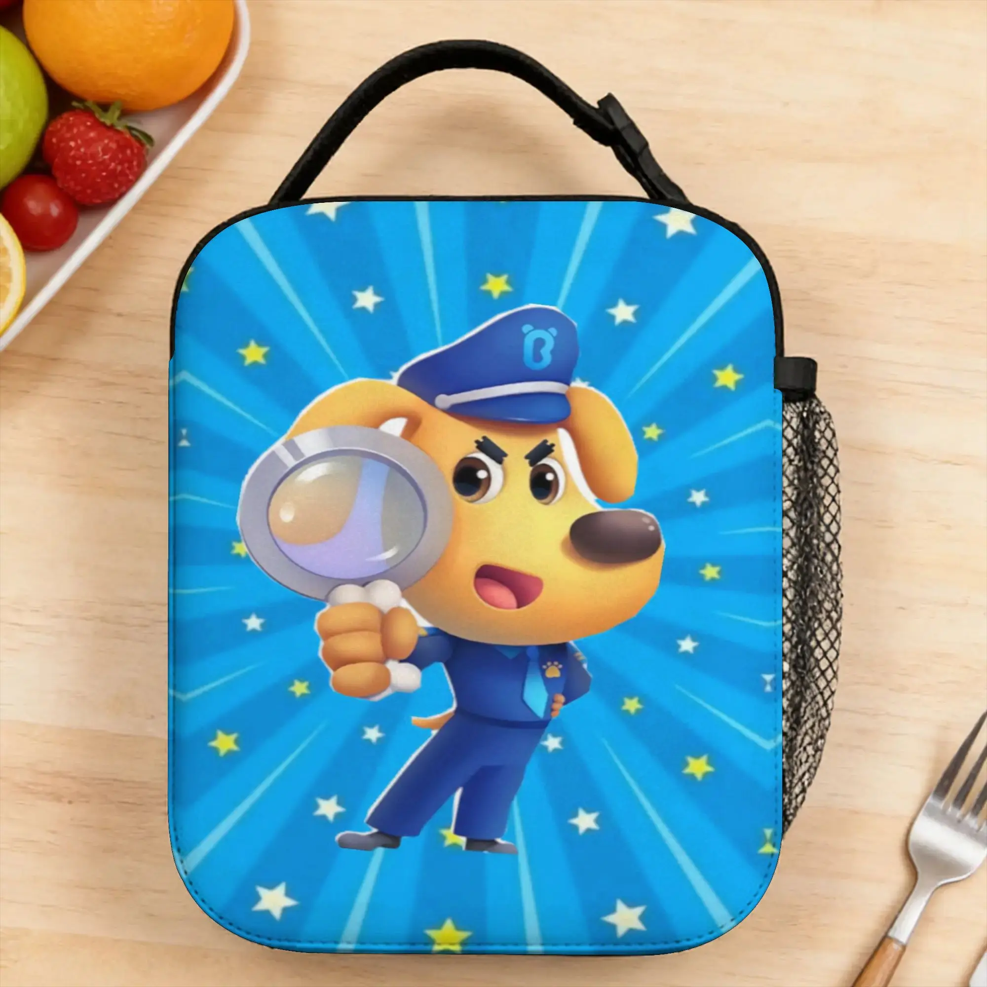 Sheriff Labrador Cartoon Kids Lunch Ba