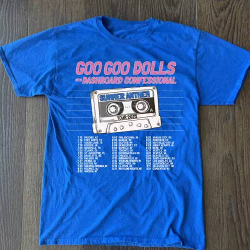 Goo Goo Dolls SUMMER TOUR 2025 Band Gift For Fan