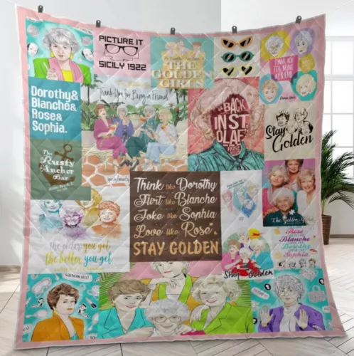 The Stay Golden Quilt The Stay Golden Movie Quilt Blanket Xmas Gift