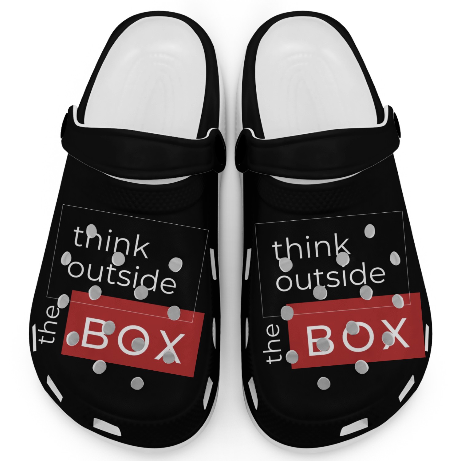 Think outside the box Clogs