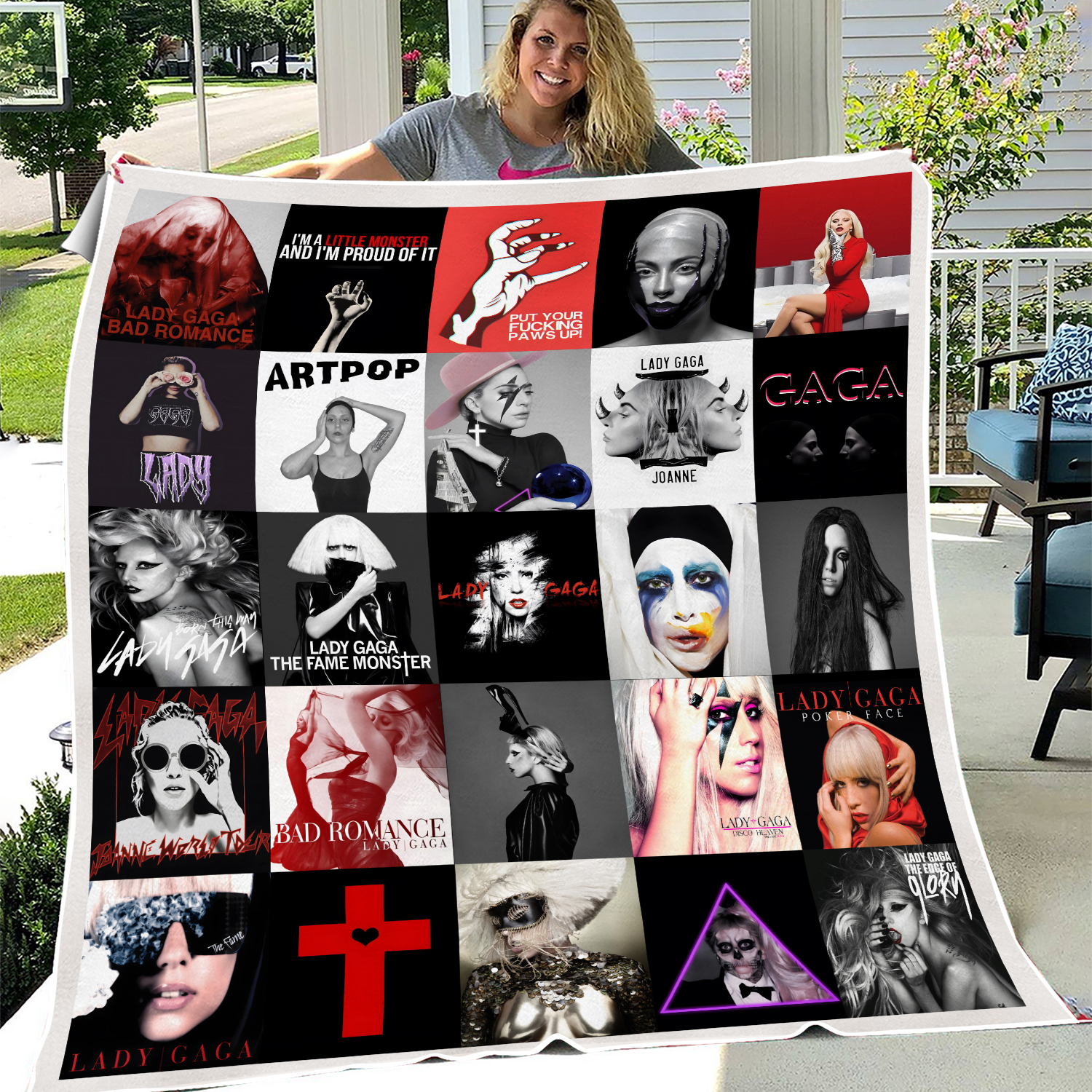 Ld ga Albums Quilt Blanket Perfect Gift For Fans