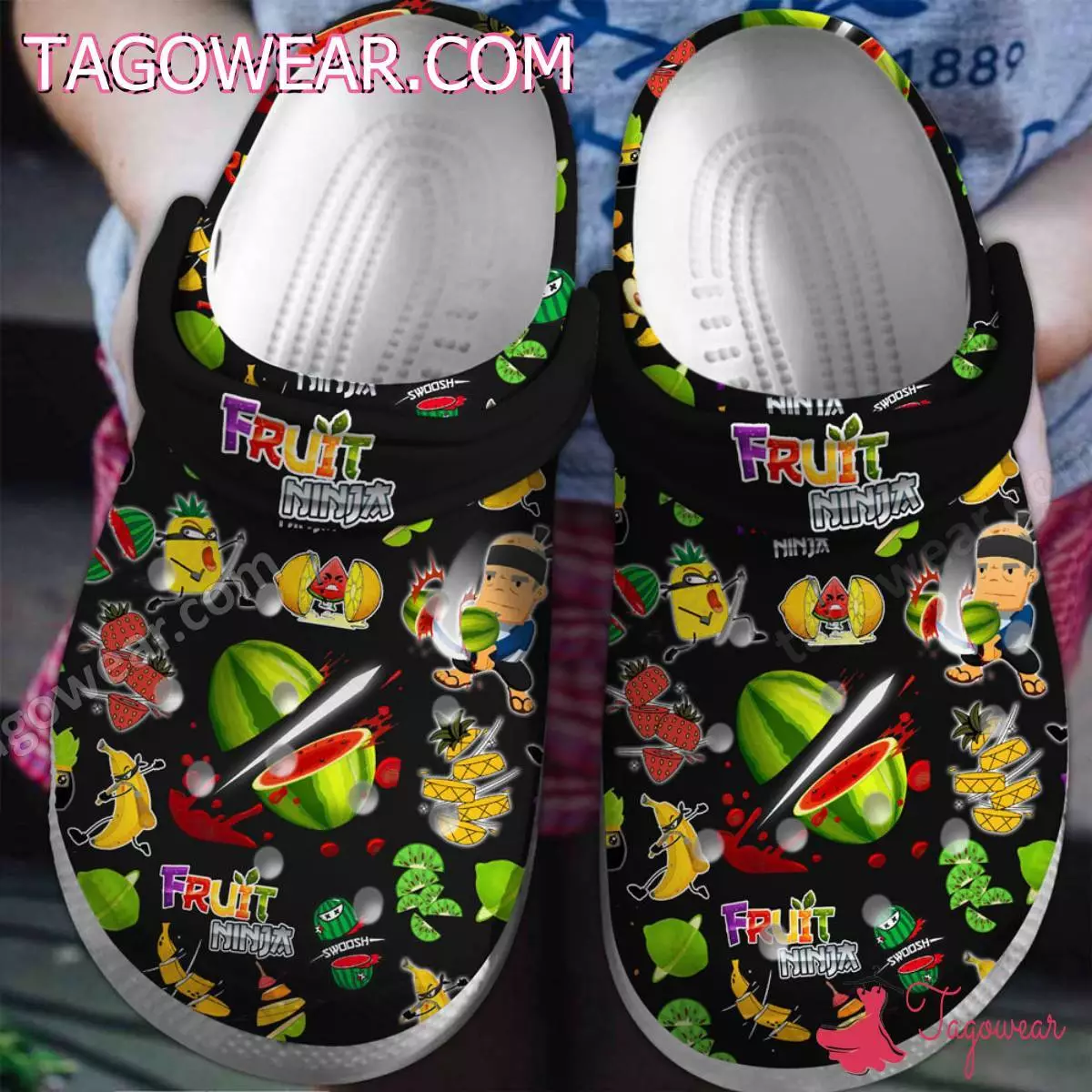 Fruit Ni*nja Game Clogs