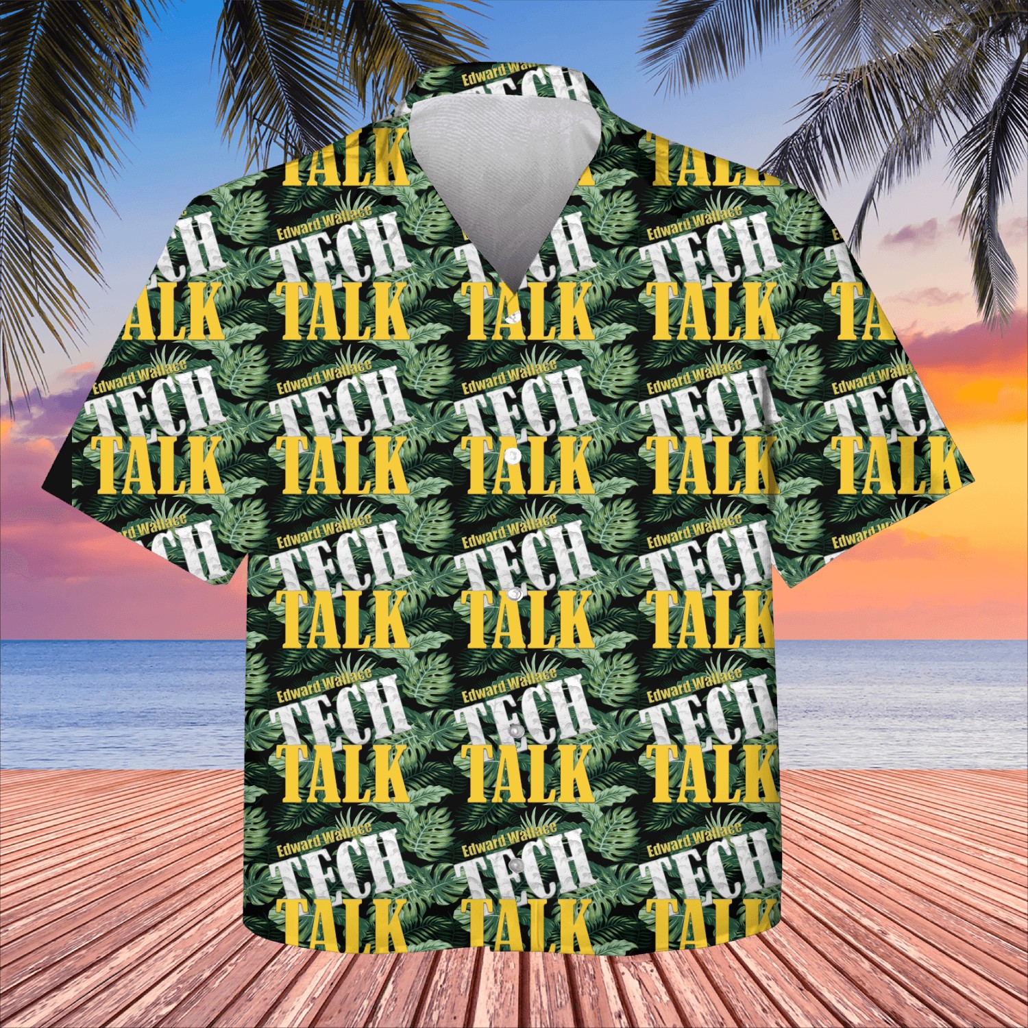 Edward Wallace Original techTalk Kids Hawaiians
