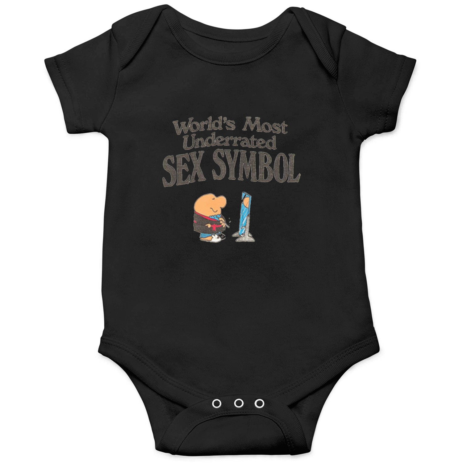 WorldsMostUnderratedSexSymbol Onesies