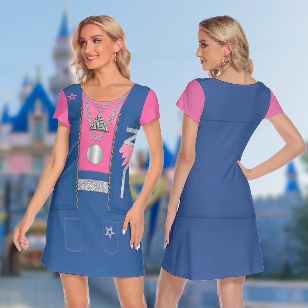 Zenon Kar 3D T-shirt, Girl Of The 21st Century All Over Print Shirt And Dress, Zenon Kar Mom Daughter Dress, Zenon Kar Cosplay Costume Tee