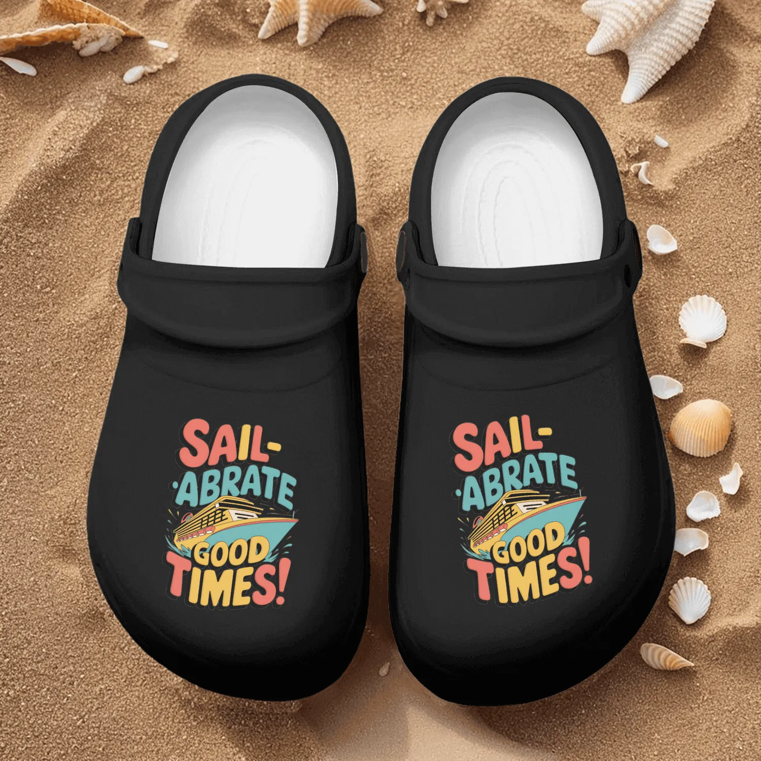 Sail-abrate Good Times! Nurse Clogs