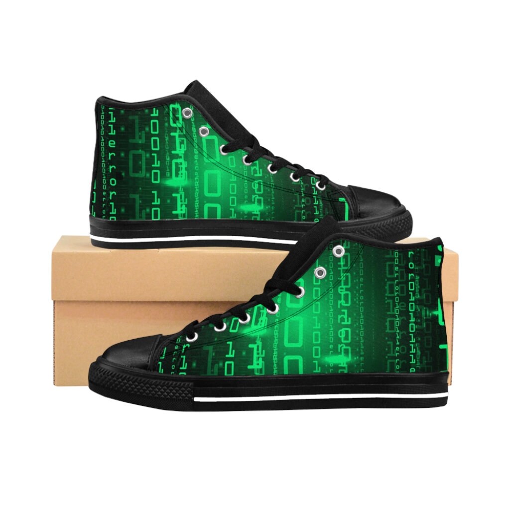 Matrix Code High Top Shoes Sneakers