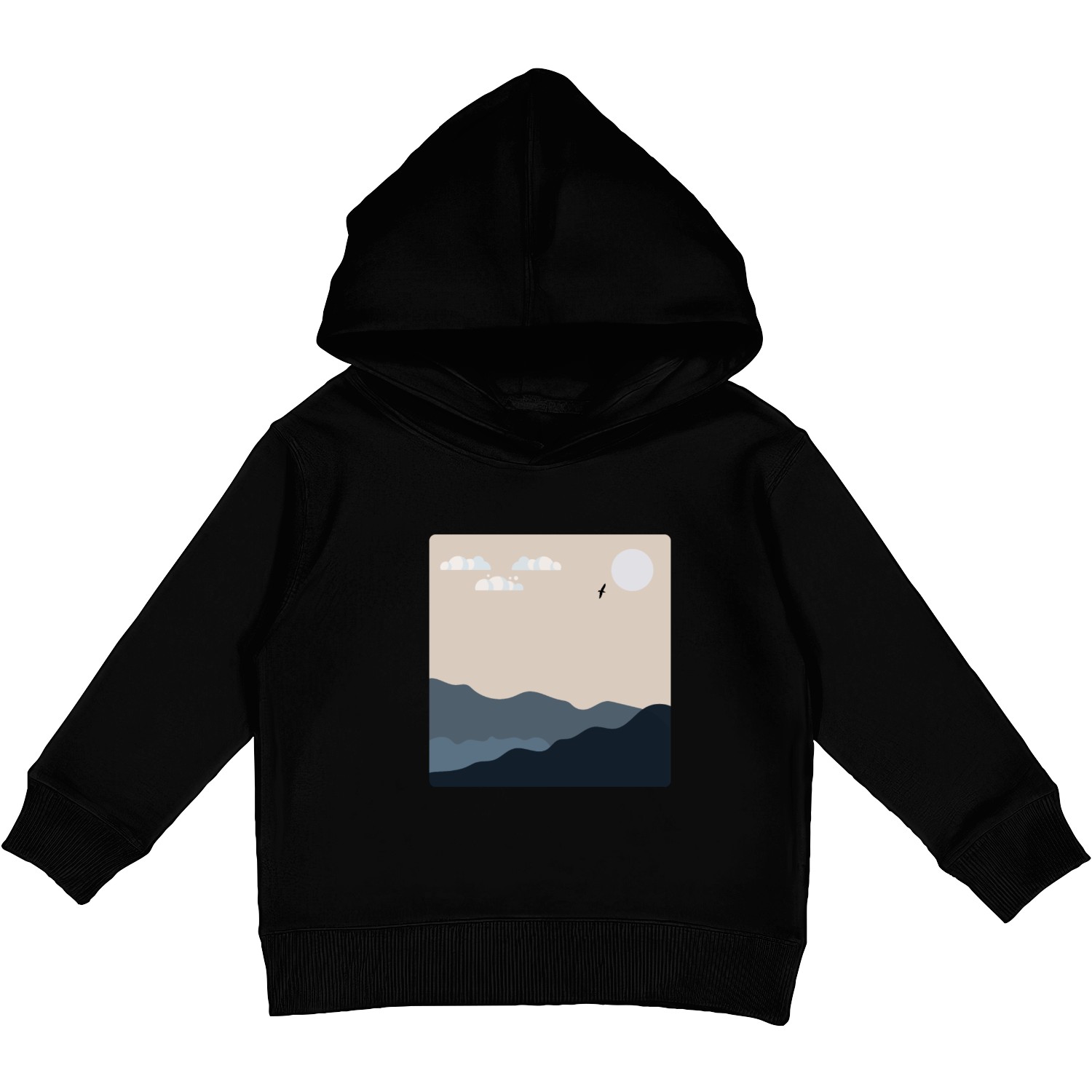 Nature Portrait Kids Pullover Hoodies