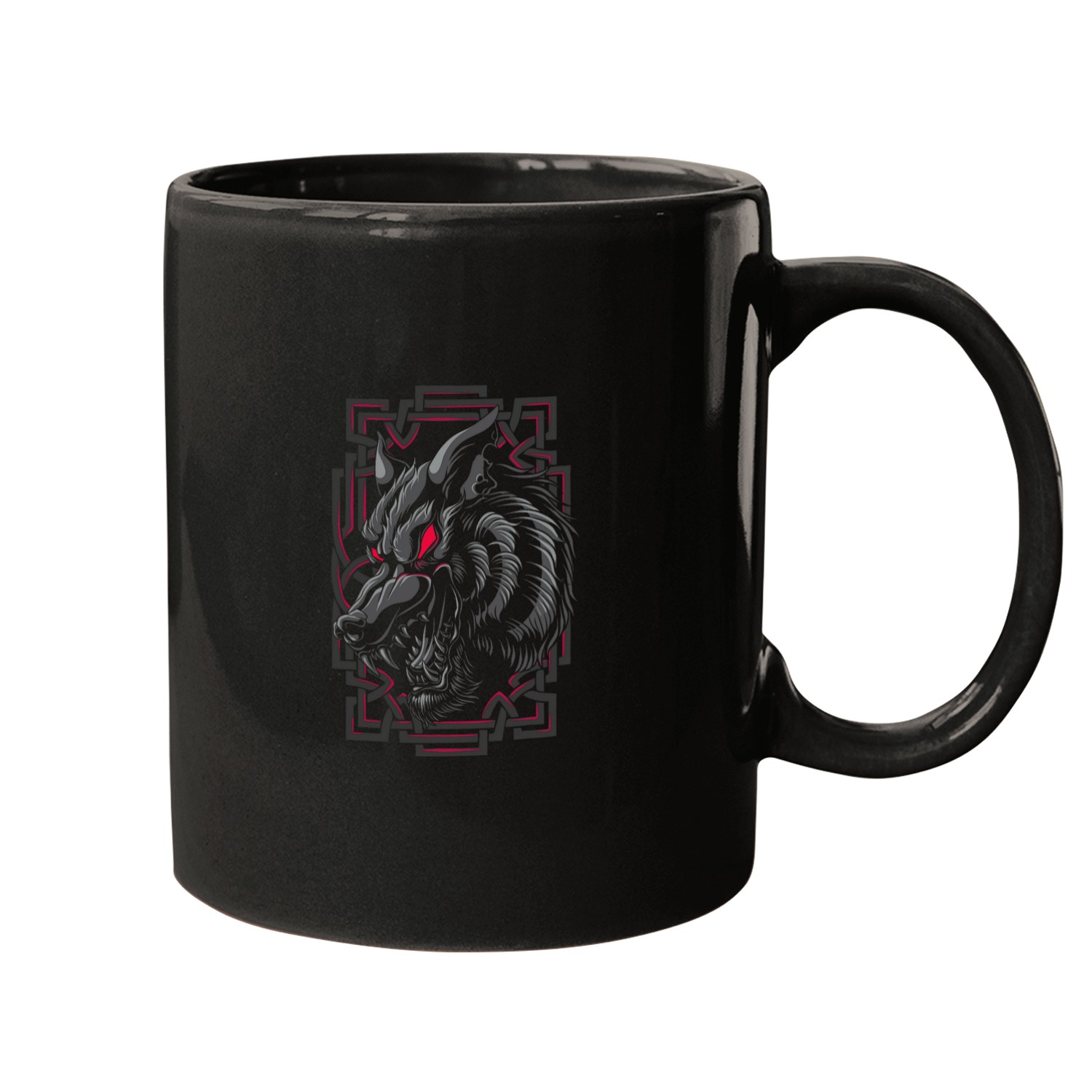 Viking Age Fenrir wolfs Fenriswolfs Norse Mythology Mugs