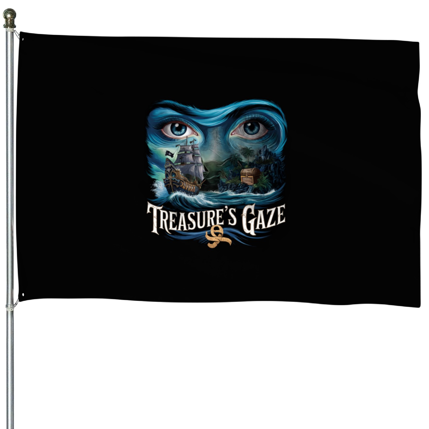 Treasure's Gaze House Flags
