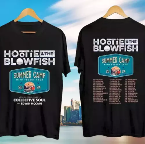 Hootie And The Blowfish Summer Camp with Trucks Tour 2024 T-Shirt