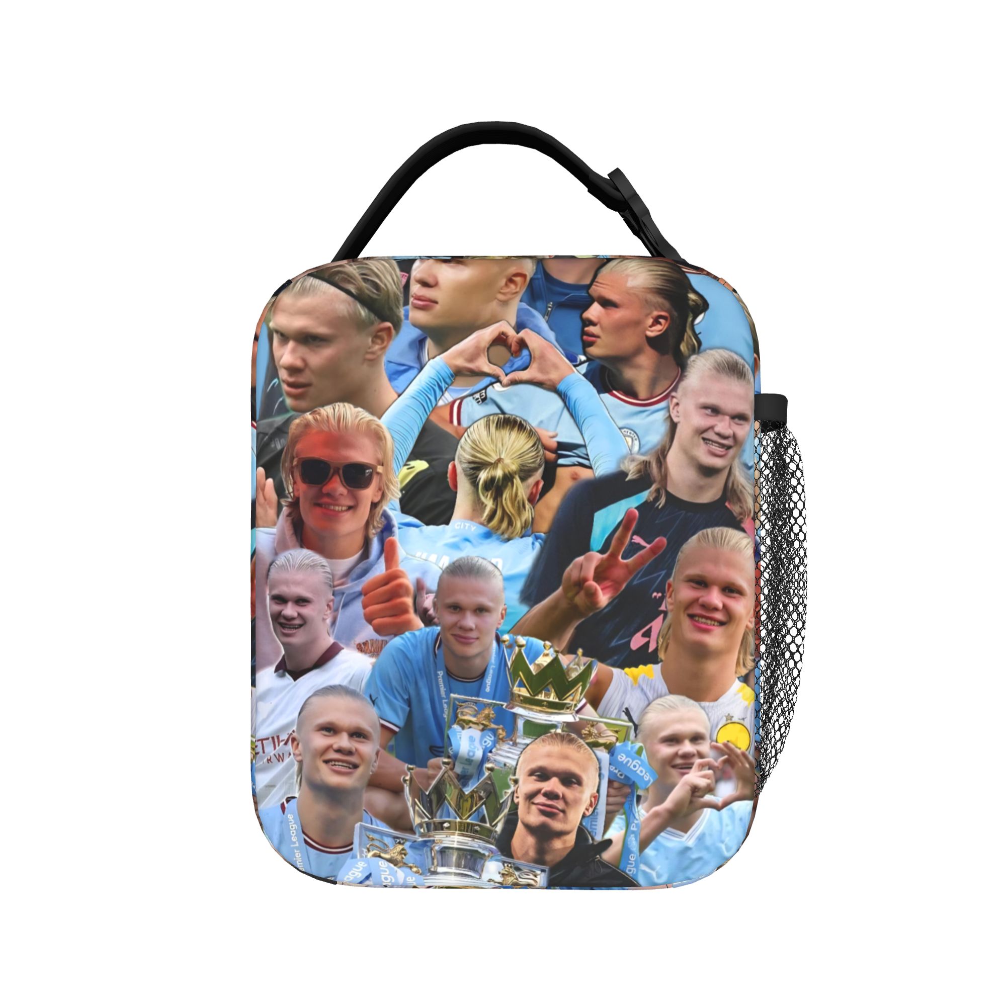 Haalands Thermal Insulated Lunch Bags for Office Football Portable Food Bag Container Men Women Cooler Thermal Lunch Boxes