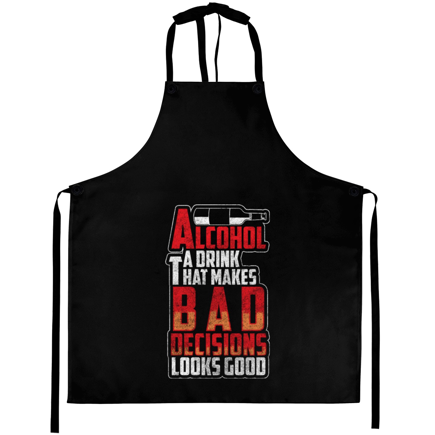 Partying Wine Disco Aprons