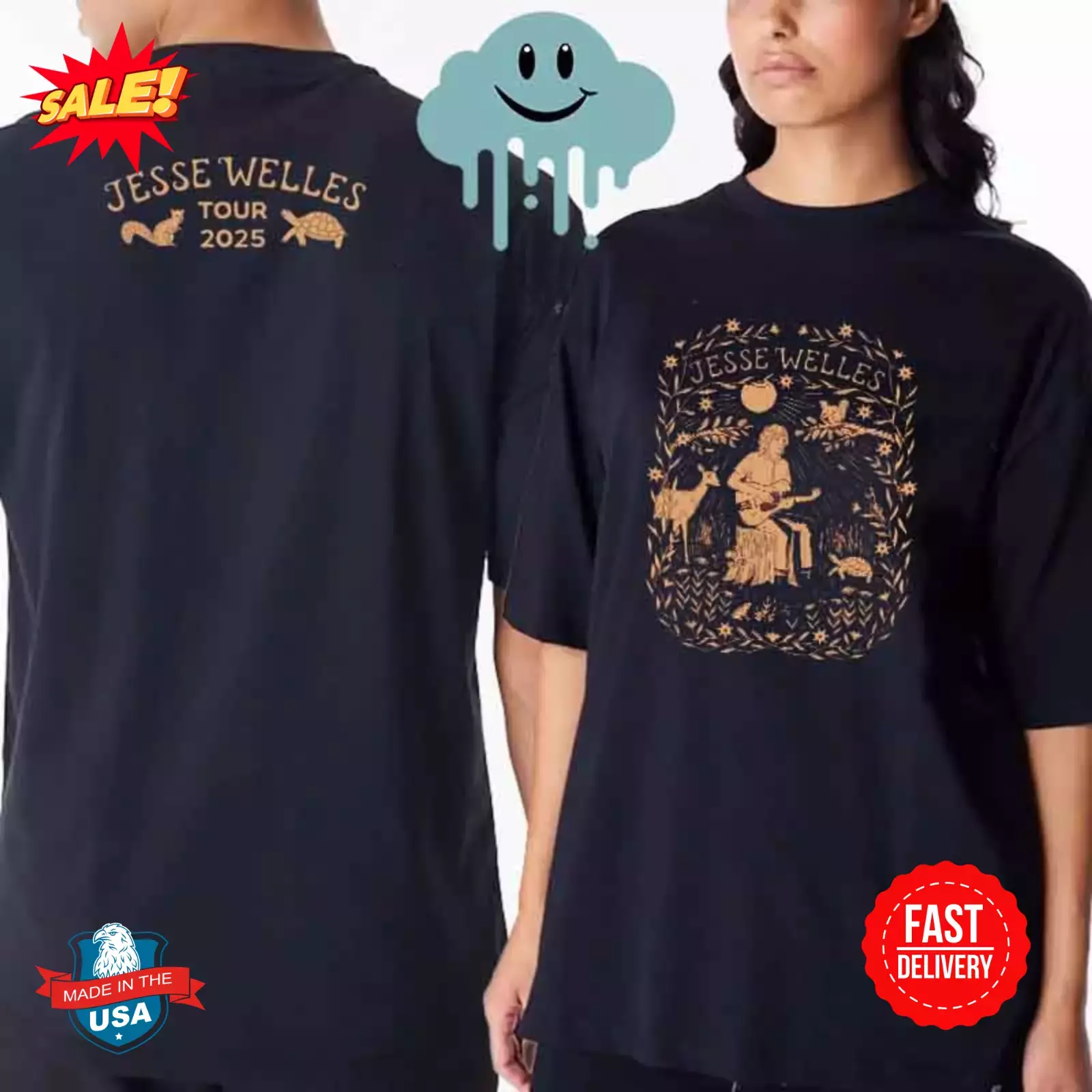 Jesse Welles Tour 2025 Classic T-Shirt