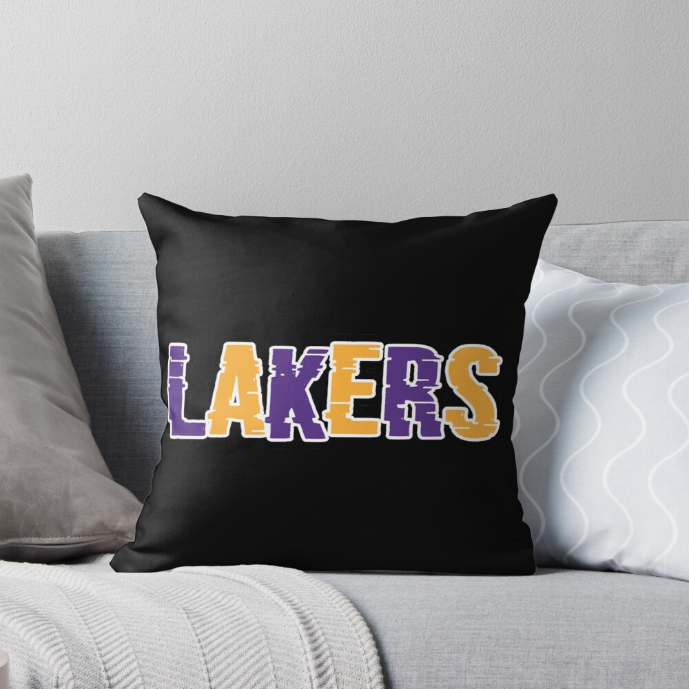 LA L.a.k.e.r.s Pillow, Basketball Gift, Gift for Fan