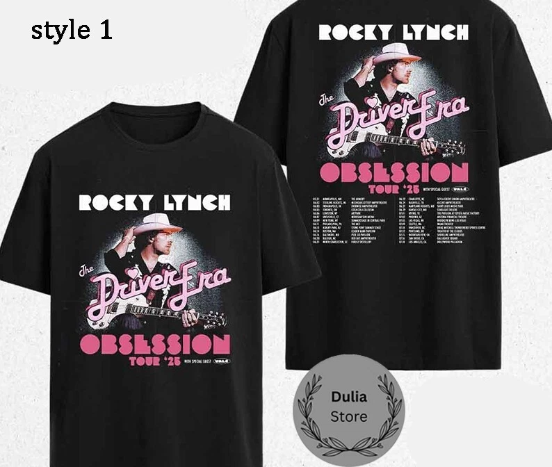The Driver Era 2025 Obsession Tour Dates New T Shirt