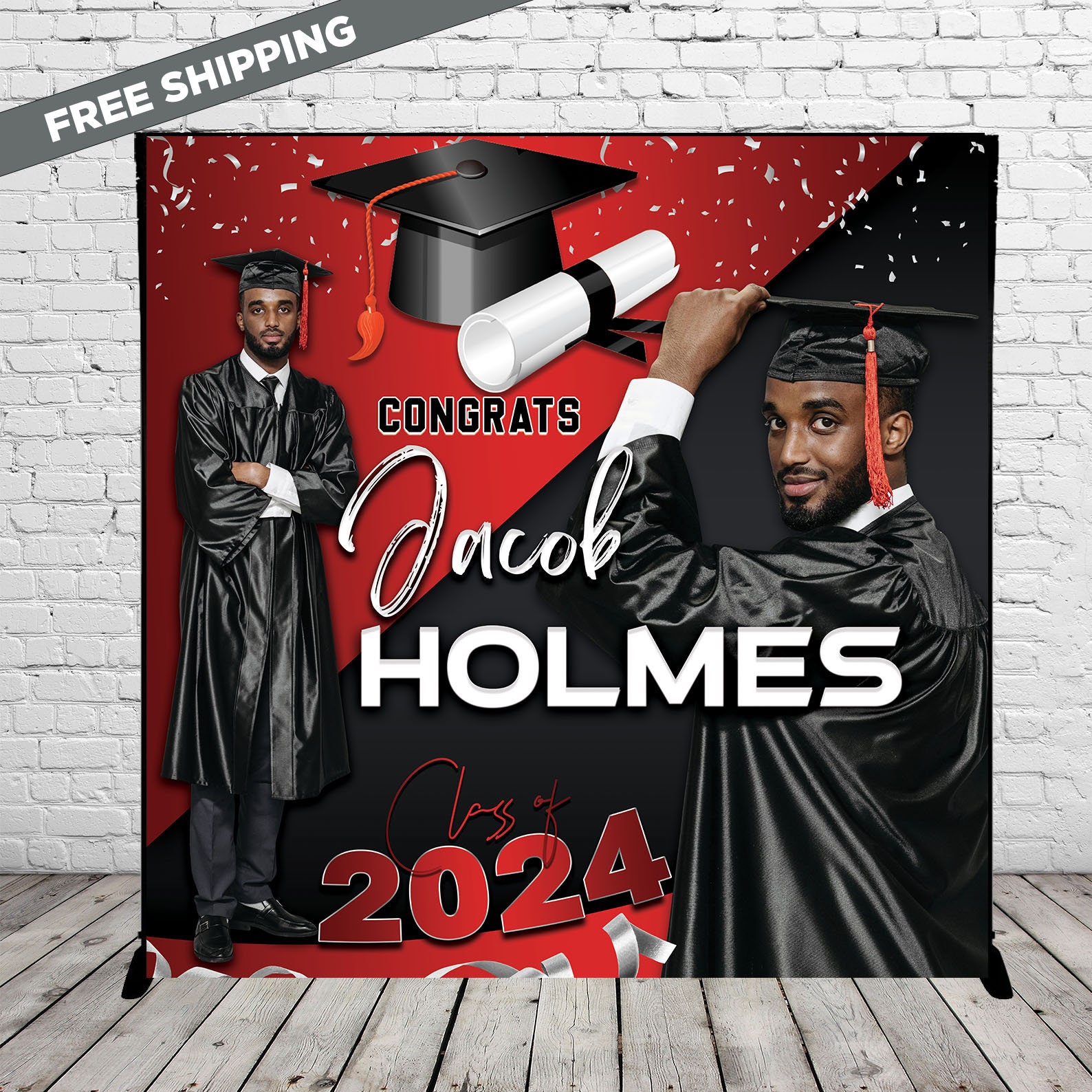 Graduation Tapestries, Photo graduation Tapestries, Graduation Gift, Class off Tapestries