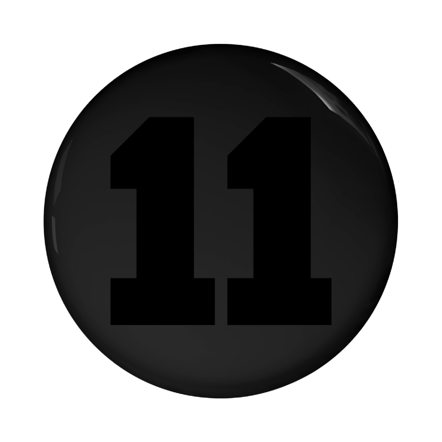 Varsity Block Number 11 Pin Buttons