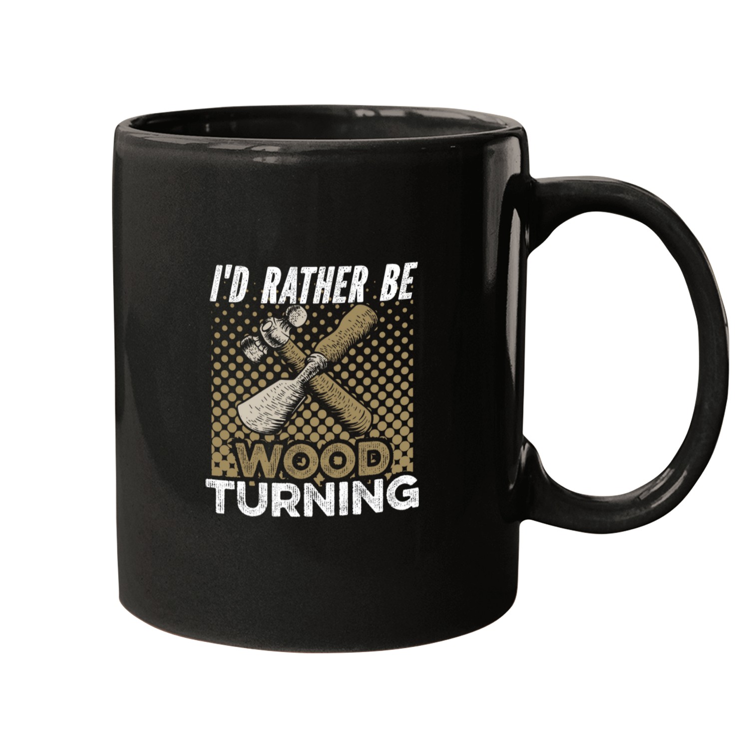 Id Rather Be Wood Turning Woodworker Wood Turning Mugs